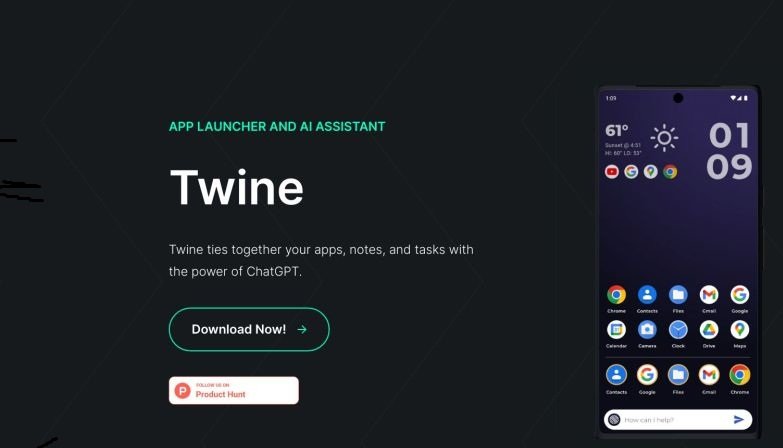 تطبيق -Twine- AI- Launcher