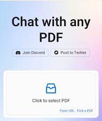 تطبيق ChatPDF