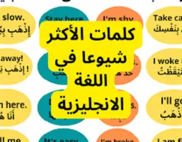 لكلمات -الأكثر -شيوعا في-اللغة الإنجليزية PDF