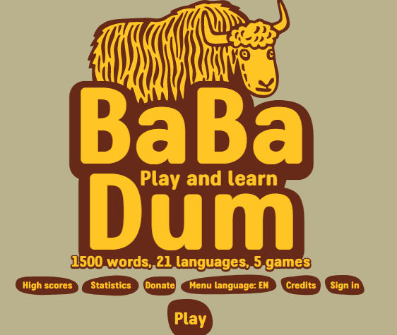 Babadum -لتعلم- اللغة- الإنجليزية- بطريقة- ممتعة
