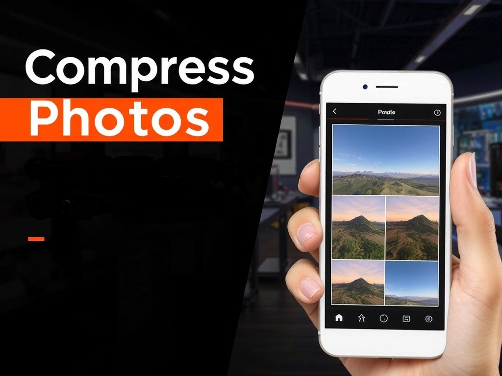تطبيق -Compress- Photos- لضغط -الصور- وتعديل- أبعادها